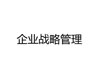 企業戰略管理. PPT課件